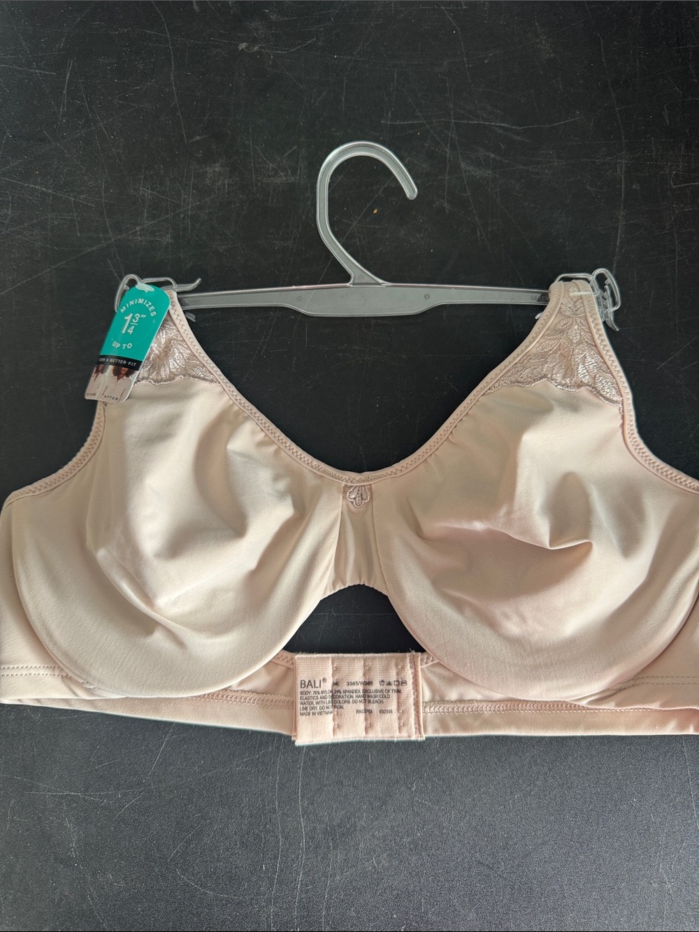 Bali Nude Full-Coverage Underwire Bra